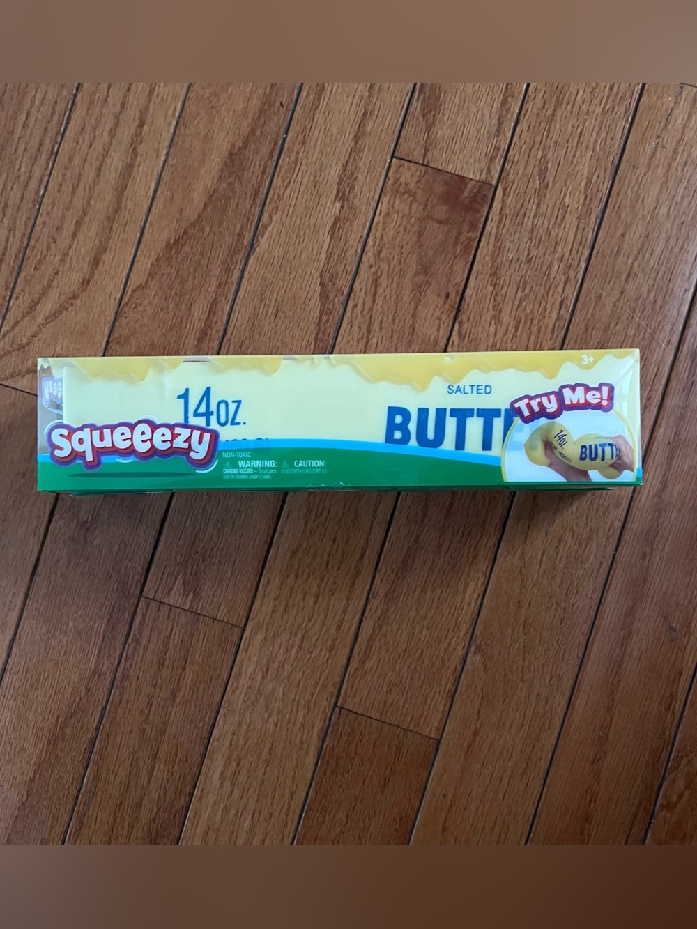 Salted Butter Stress Toy - Yellow